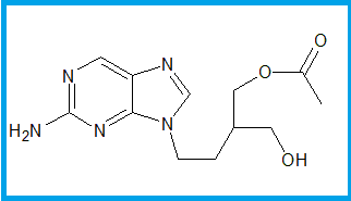 FAMCICLOVIR USP RC B, 6-Deoxypenciclovir Acetate
